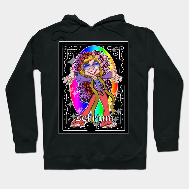 Rock and Roll Delirium Hoodie by Biomek